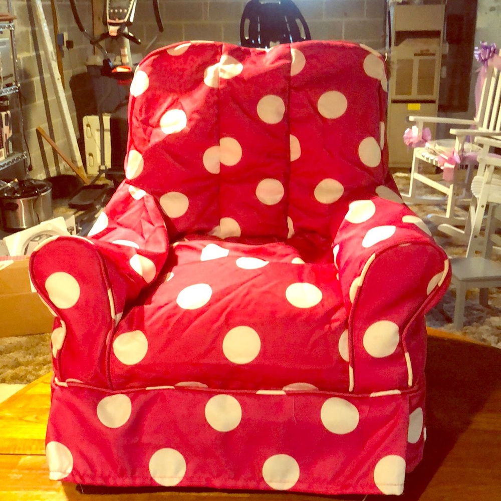 Children’s Minnie Mouse bean bag chair